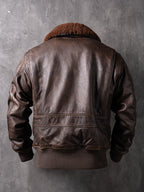 New spring and autumn leather jacket, Haining casual jacket, short lapel top layer cowhide jacket for men