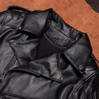 Harley motorcycle uniform pure top layer cowhide leather jacket for men can remove the liner and add protective gear Motorcycle leather jacket